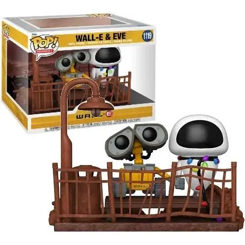 Фігурка Дісней Валл-І та Єва Funko Pop Disney Wall-E & Eve 15 см D WE 1119 - фото 1