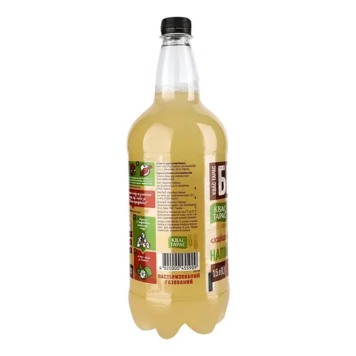 Квас хлебный Квас Тарас Белый 1.5 л - фото 2