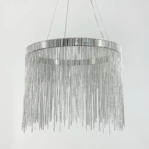 Підвісна люстра з ланцюжками Chrome Coins | Арт. SP 07 SL NEW | Line F - фото 7