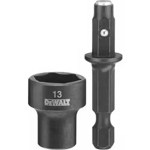 Головка торцева DeWalt Extreme Impact магнітна, з'ємна 1/4" х 13 мм (DT7467) - фото 2