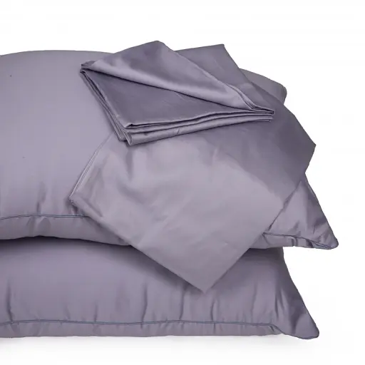Літній постільний комплект MirSon Line Satin Premium Skyline Ecosilk Односпальний (2200010974911) - фото 10