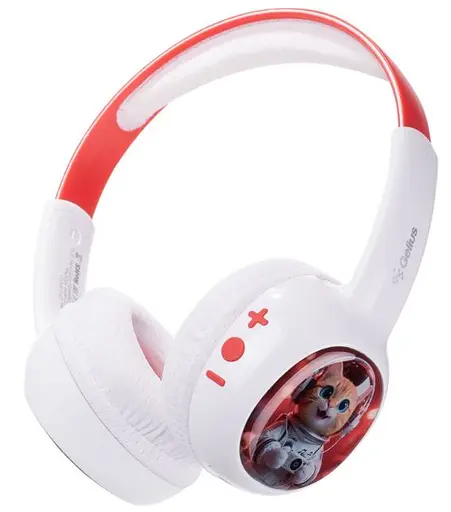 Наушники Gelius KIDPlay GP HP-010 White/Red - фото 1