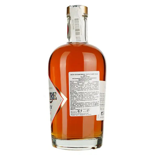 Віскі DeLoyre Triple Cask French 41% 0.7 л - фото 3