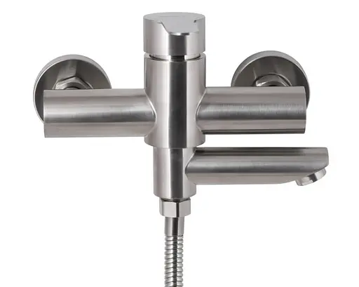 Смеситель для ванны Brinex Pure 006 Nickel BRIPUR006NKL - фото 3
