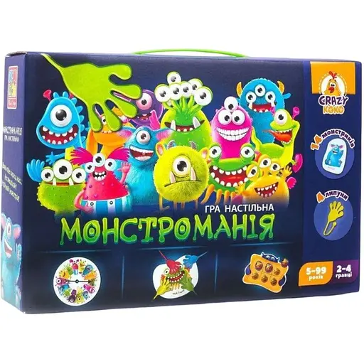 Гра настільна з липунами Vladi Toys Монстроманія VT8044-23 (4820195057049) - фото 1