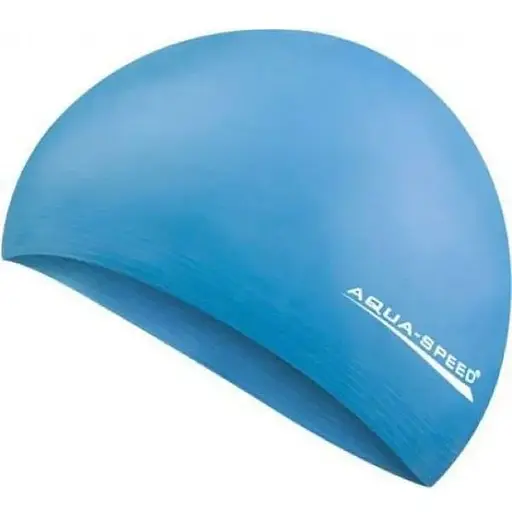 Шапочка для плавання Aqua Speed Soft Latex Блакитний (1000-122-01)