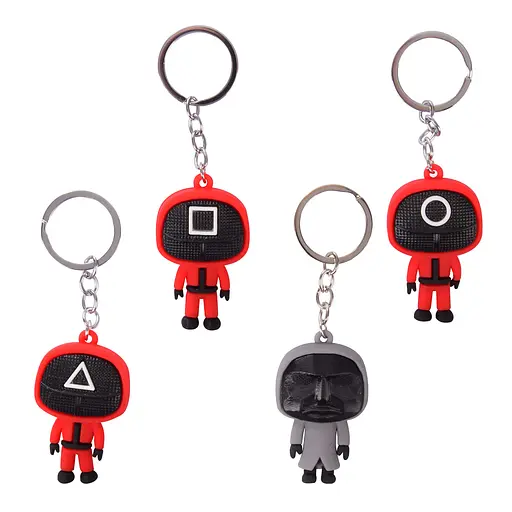 Брелок Гра у кальмара SQ1311 р-р іграшки – 6 см МІКС - фото 1