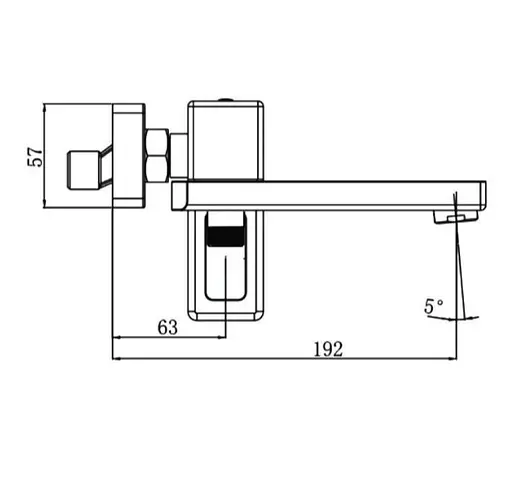 Смеситель для ванны Gappo G3217-9 - фото 7