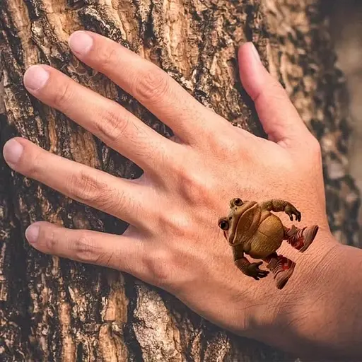 Детские временные тату "Итальянский брейнрот" Fresh Tattoo Italian-brainrot-tattoo-1, 12х7 см - фото 5