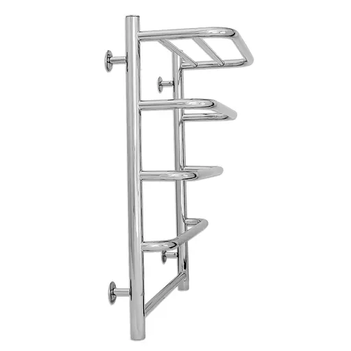Полотенцесушитель Laris Стандарт П5 500x660 с полкой 71207570, Хром - фото 3