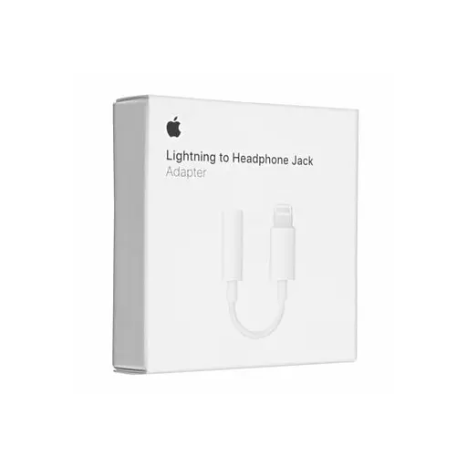 Переходник-адаптер Apple 3.5 мм мама to Lightning папа - фото 2