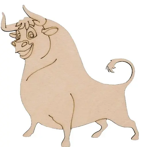 Заготовка Rosa Talent Бичок 5 фанера 9х9 см 5 шт