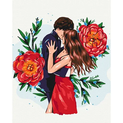 Картина по номерам Танец страсти Alla Berezovska Brushme 40x50 см разноцветная 000277411