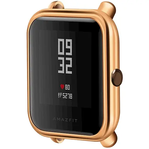 Защитный чехол Tamister для смарт-часов Amazfit Bip/Bip Lite/Bip S розовое золото