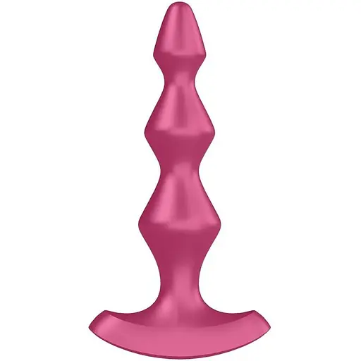 Анальный стимулятор-бусины с двумя моторами Satisfyer Lolli-Plug 1 Berry - фото 2