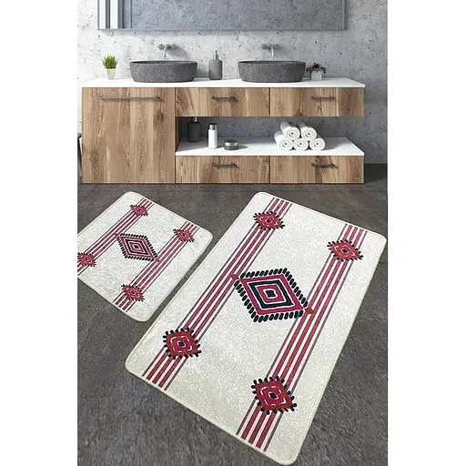 Набір килимків для ванної кімнати Chilai Home Meore 60 x 100 + 50 x 60