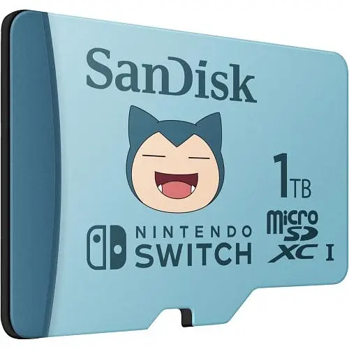 Карта пам'яті SanDisk Micro SD Pokemon Snorlax for Nintendo Switch 1Tb - фото 2