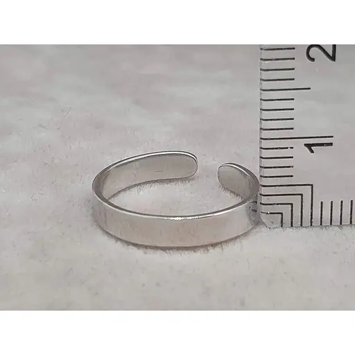Срібне незамкнене кільце Qvaliz. 901-01040 13,5 15,5 - фото 4