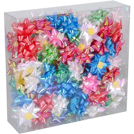 Набір бантів подарункових Bambi 13-171, 4 см, перламутрові 95 шт - фото 1