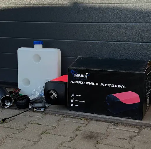 Обігрівач Webasto Ondragon автономний дизельний 8 кВт 1224В, LCD-дисплей, таймер, пульт ДК - фото 7