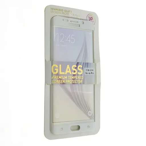 Защитное стекло Full Screen Color для Samsung S6 Edge Plus - фото 2