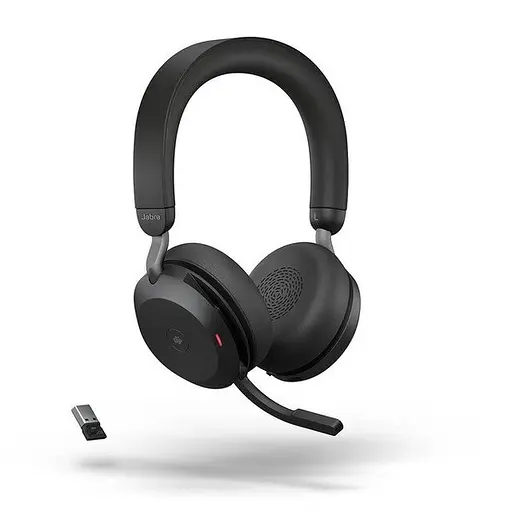 Наушники Jabra Evolve 2 75 Stereo USB-A with Charging Stand беспроводные (27599-999-989) - фото 2