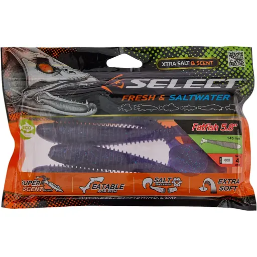 Силікон Select FatFish 5.8" #800 (4 шт/уп) - фото 2