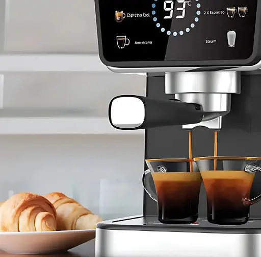 Сенсорная кофеварка Zepline ZP-6806 3в1 вспенитель молока для горячего и холодного кофе 20 Bar 3000 Вт - фото 5