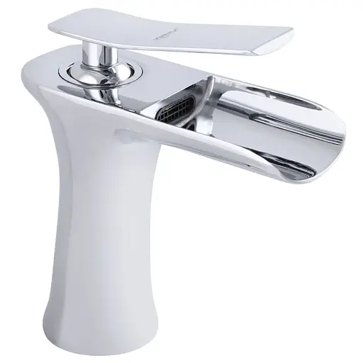 Змішувач для умивальника Zerix "Водоспад" LR1055-23 LL1563 Хром - фото 1