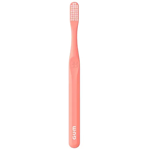 Зубна щітка GUM Classic Bio-Based Handle м'яка рожева - фото 2