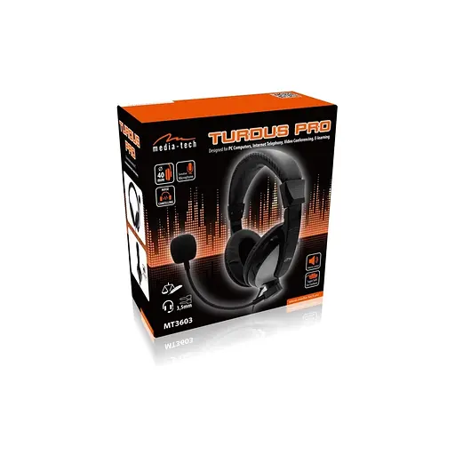 Навушники Media-Tech Turdus Pro Black (MT3603) - фото 7