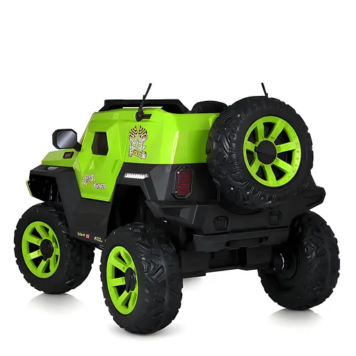 Електромобіль дитячий Bambi M 5816EBLR-10 на чотири мотори із сигналом на кермі - фото 6