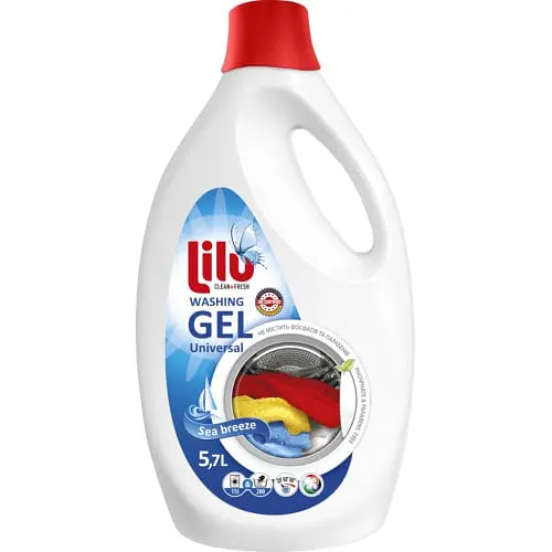 Гель для стирки Lilu Washing gel Universal с ароматом Sea breeze 5,7 л