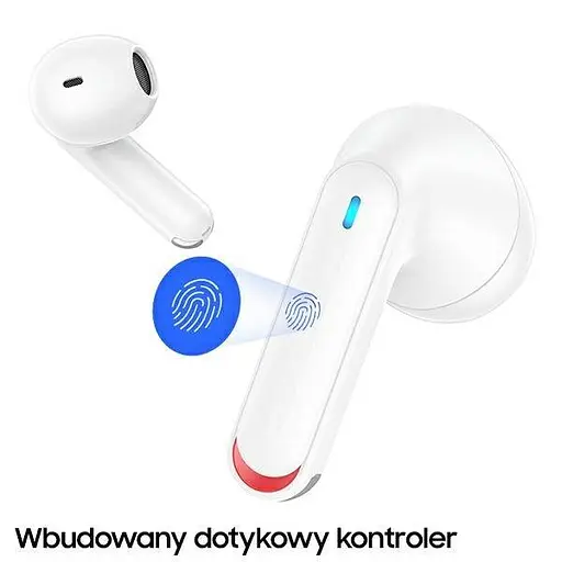 Навушники Bluetooth Usams TWS NX10 | BT5.2, 35/320mAh, 5h | white - фото 3