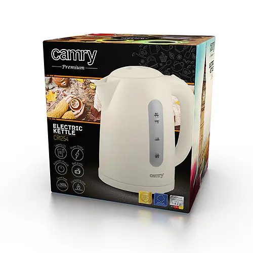 Электрочайник пластиковый Camry CR 1254l 1,7 литр - фото 4