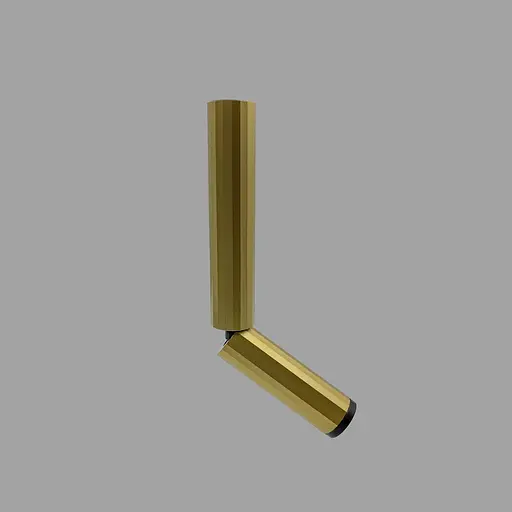 Точечный светильник Skarlat RSLC78057 7W GD+BK 3000K