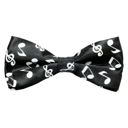 Галстук-бабочка Ноты - фото 1