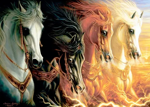 Пазл Anatolian Четыре всадника Апокалипсиса 1000 эл. (3116) - фото 2