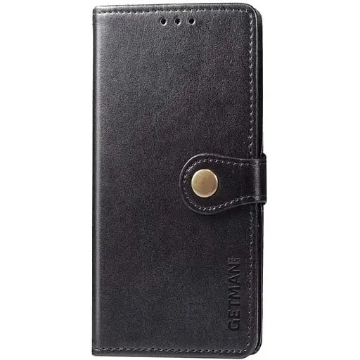 Чохол-книжка Getman Gallant (PU) для Xiaomi Redmi 9 шкіряний чорний - фото 1