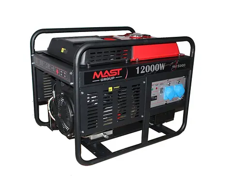 Бензиновий генератор MAST GROUP + газова плитка Orcamp CK-505 + 4 газових картриджа 400 мл та лійка (KYH15000) - фото 3