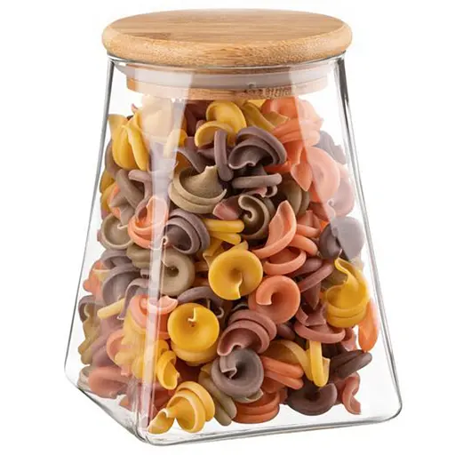 Банка для зберігання Ardesto Midori скло 700 мл конусна прозора (AR1374BBC)