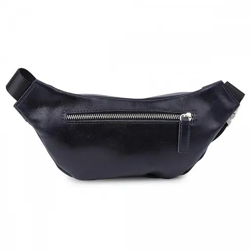 Жіноча шкіряна сумка-бананка Grande Pelle 11х26х7 см sum0026354 - фото 3