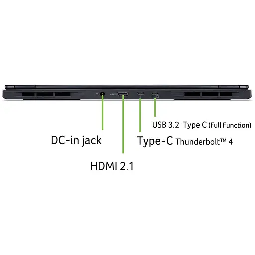 Ноутбук Игровой Acer Predator Helios Neo 16S AI OLED PHN16S-71-97UC с процессором Intel Core Ultra 9 275HX pana la 5.4GHz, 16'' WQXGA, OLED, 240Hz, 32GB DDR5 RAM, 1TB SSD GD - фото 11