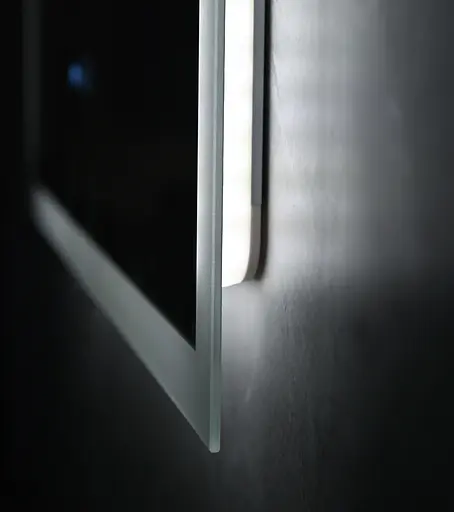 Дзеркало Mixxus Flat MR04-100x80 (LED Touch, годинник, антизапотівання, димер, регулювання яскравості) MI6927 - фото 6