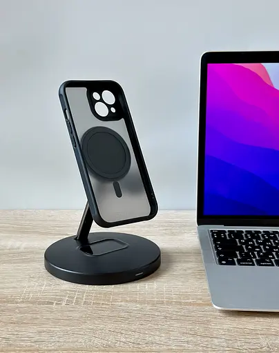 Чохол MAKE Apple iPhone 15 Frame Magnet Black - фото 4