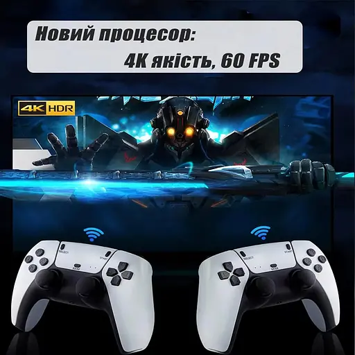 Игровая приставка Game Stick M15 Plus HDMI 4K мини портативная 64 Gb - фото 9