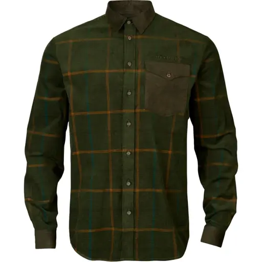 Сорочка Harkila Kaldfjord corduroy check shirt XL Willow green