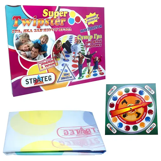 Розважальна гра для компанії "Super Twipster" 11386 поле 200х125 см - фото 3