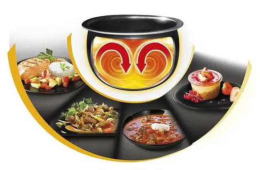 Мультиварка Tefal Spherical Bowl RK745134 - фото 4