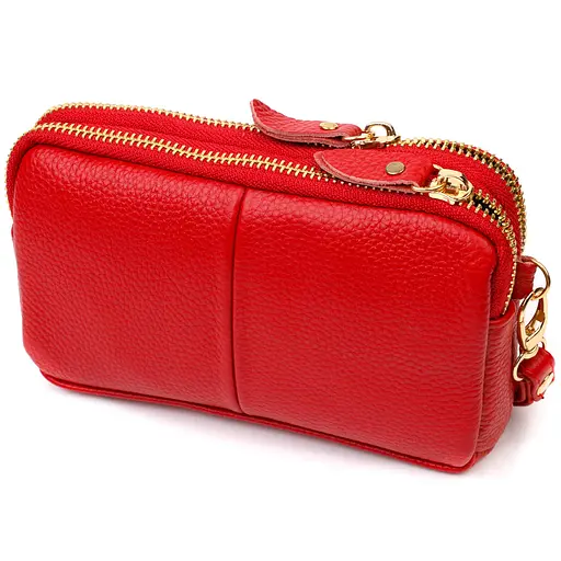 Клатч кожаный женский Vintage 17х9х4.5 см sum0022690 - фото 2